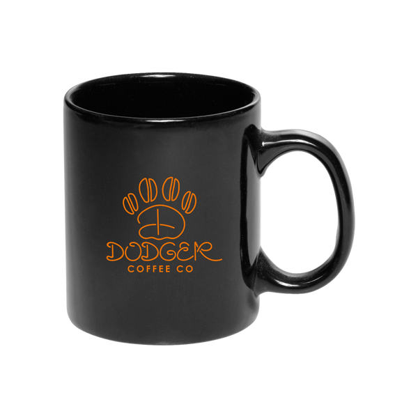 Black and Orange Coffee Mug – Dodger Coffee Co